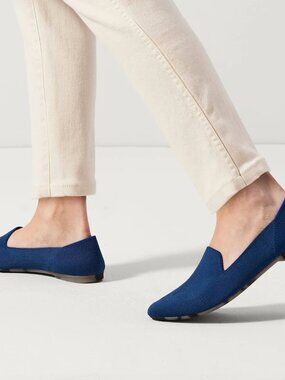 Rothy's Almond Loafer in Azure